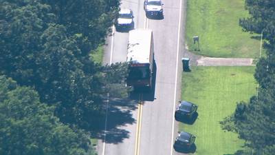 PHOTOS: APD, law enforcement chase hijacked Gwinnett transit bus through multiple jurisdictions in metro Atlanta