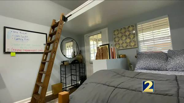 Southwest Atlanta homeowner stays in home less than 300 square-feet