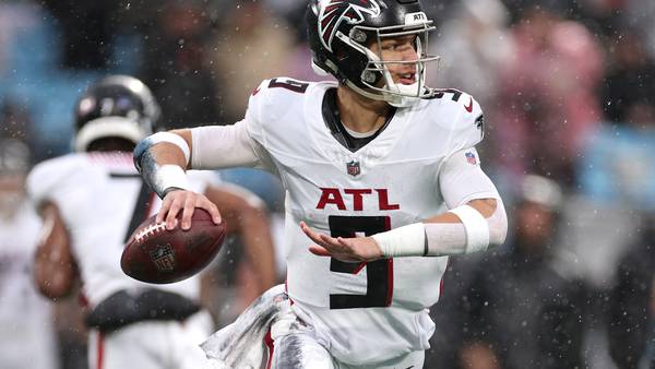 Falcons bench QB Desmond Ridder for second time this season
