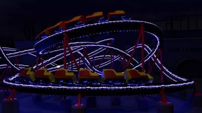 PHOTOS: New family roller coaster to open at Six Flags this year