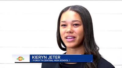 Forsyth Central's Kieryn Jeter: Georgia Lottery Scholar Athlete