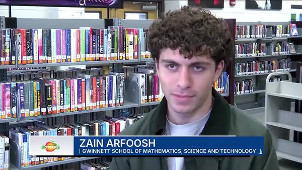 Gwinnett School of Math, Science, Technology's Zain Arfoosh: Georgia Lottery Scholar Athlete