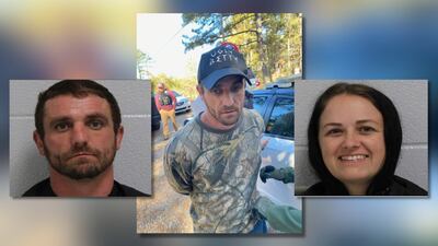 ‘Dangerous’ Carroll County fugitive found hiding in bathroom after month-long manhunt