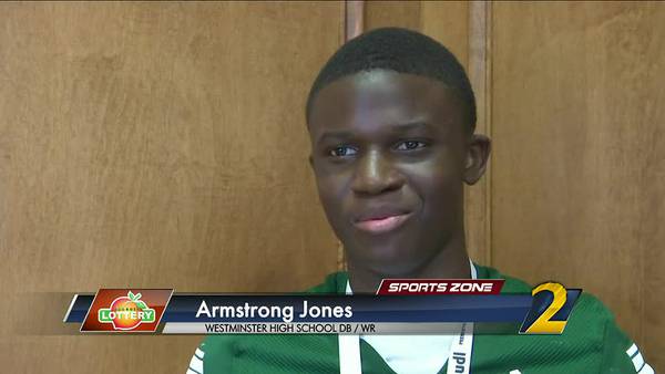 Westminster's Armstrong Jones: Georgia Lottery Scholar Athlete