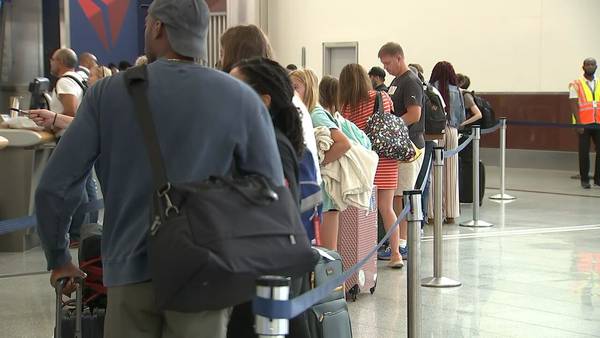 Fourth of July holiday continues with flight cancellations and delays