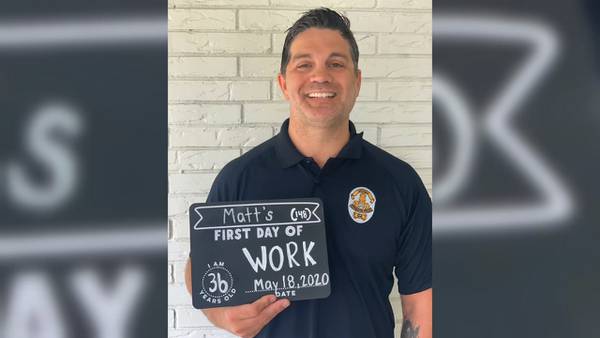 Officer Matt Cooper on returning to work: ‘The Lord blessed me with a second chance'