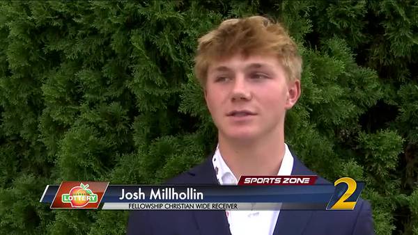 Fellowship Christian's Josh Milhollin: Georgia Lottery Scholar Athlete