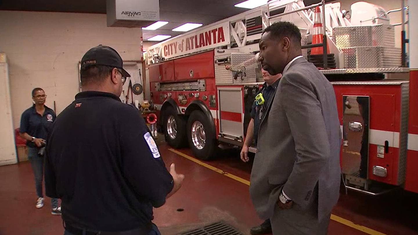 Atlanta mayor, fire chief tour outdated fire stations they say need to be replaced