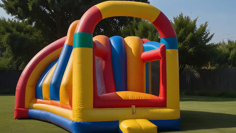 A 2-year-old child was killed and another child was injured after the wind swept away a bounce house over the weekend in Casa Grande, Arizona.
