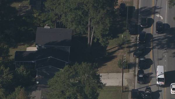 Heavy police presence developing at a home in Clayton County