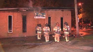 Crews battle fire at church in DeKalb County