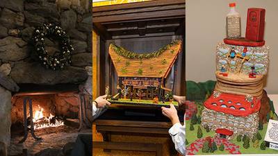 See the winners of the National Gingerbread House Competition at the Omni Grove Park Inn