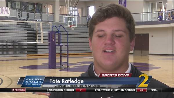 Darlington School's Tate Ratledge: Montlick & Associates Athlete of the Week