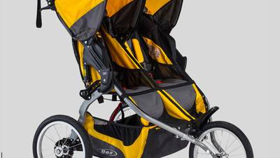 Ironman double jogging stroller hot sale