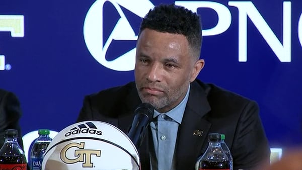 Former NBA standout officially introduced as Georgia Tech’s men’s basketball coach 