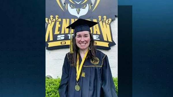 Woman who suffered brain injury during crash almost 10 years ago graduates college