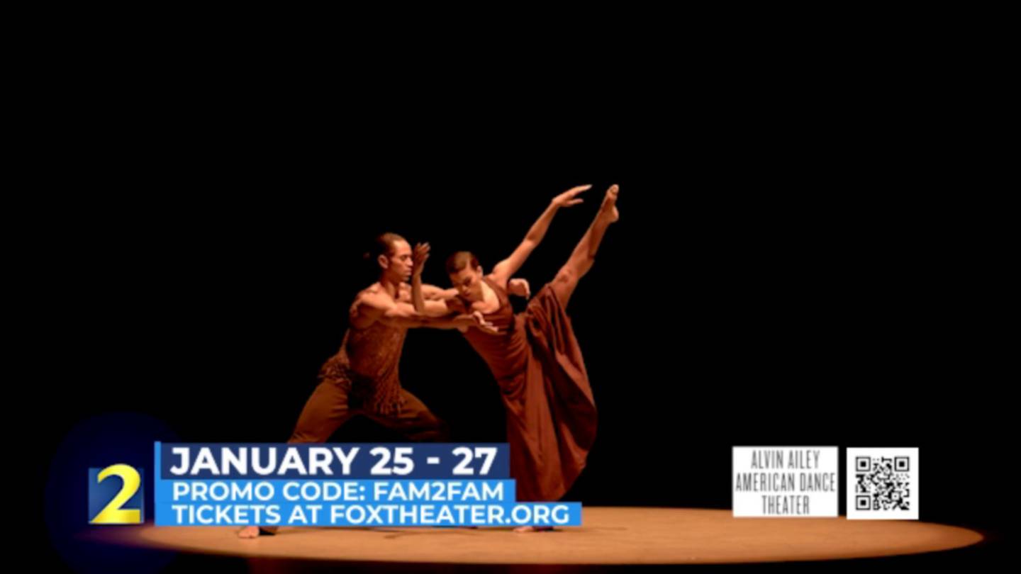 Alvin Ailey American Dance Theater returns to the Fox Jan 2527 Save