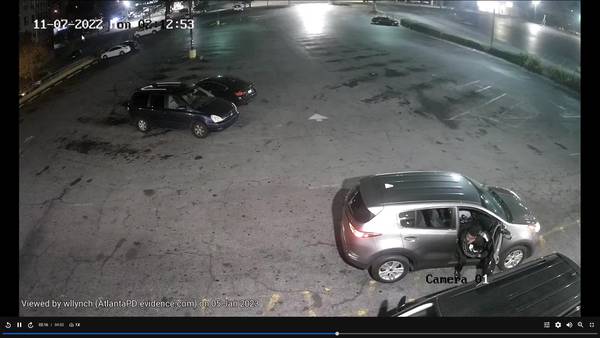 Suspect caught on camera entering parked cars at Atlanta Planet Fitness