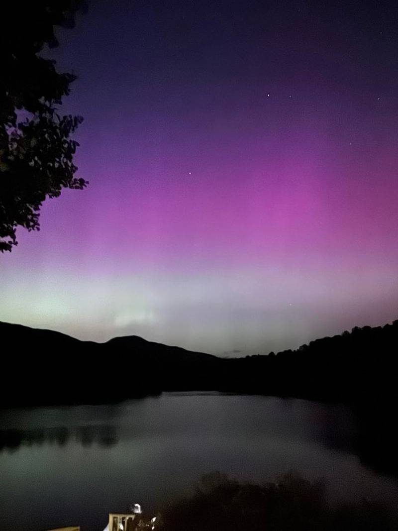 Northern Lights appear in north Georgia