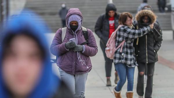 Temperatures expected to drop more than 30 degrees overnight