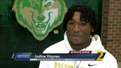 Buford's Justice Haynes: Montlick Injury Attorneys Athlete of the Week