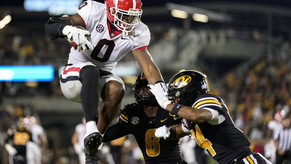 UGA football overtaken by Alabama at No. 1 in latest AP poll