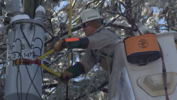 Power crews ready to take on possible damage as winter storm approaches
