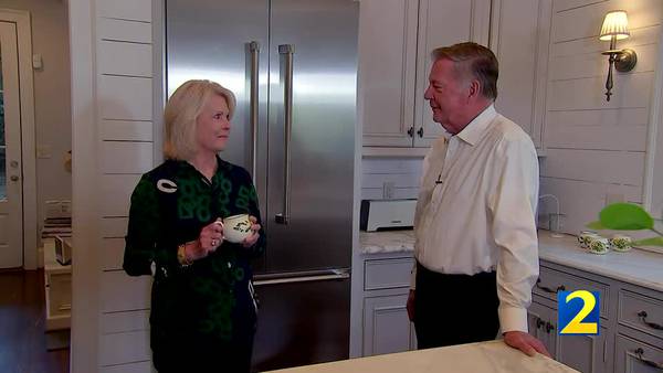 Meet the family who has supported Glenn Burns throughout his 40-year career at WSB-TV