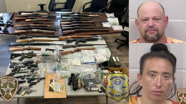 Deputies find 47 guns, meth, cocaine and more in Paulding County home