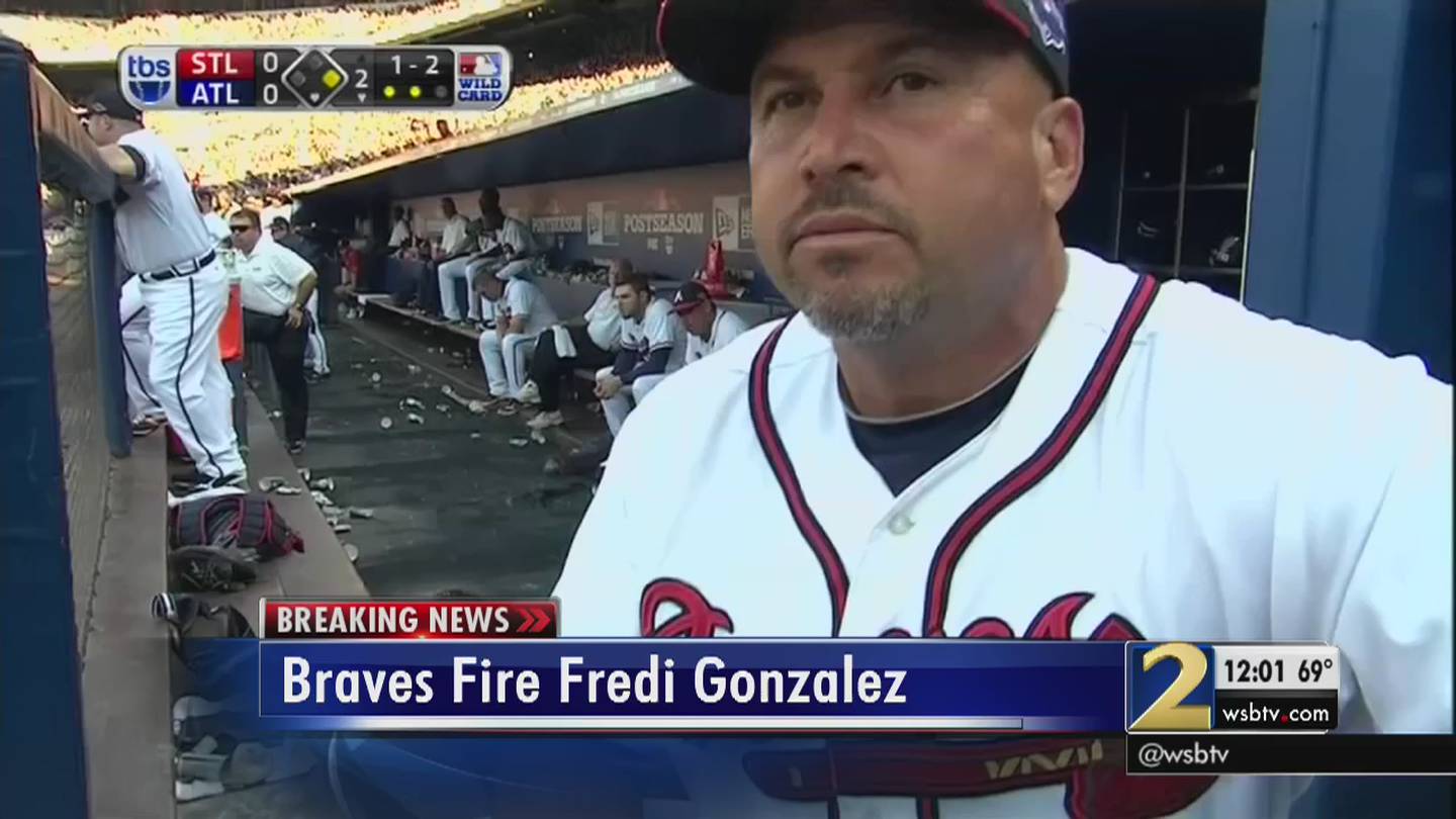 Atlanta Braves Fire Manager Fredi Gonazlez