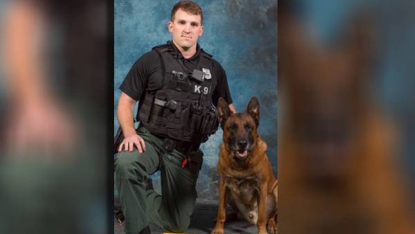 Henry County Police Department mourns the loss of beloved retired K-9
