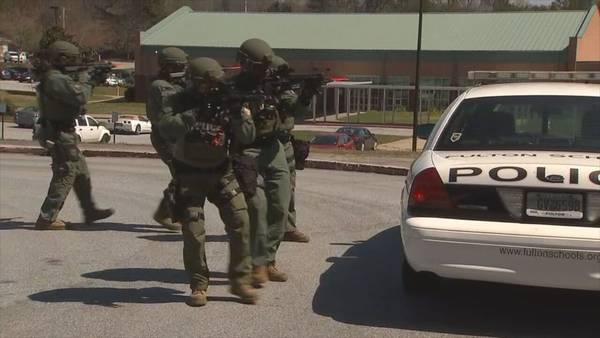 Fulton County schools gives Channel 2 inside look at tactical unit