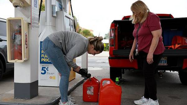 Gas prices on the rise due to Hurricane Ian