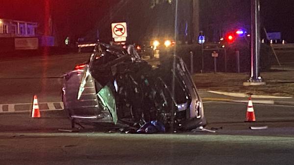 PHOTOS: Crash closes all lanes, all directions on Grayson Highway in Lawrenceville, police say
