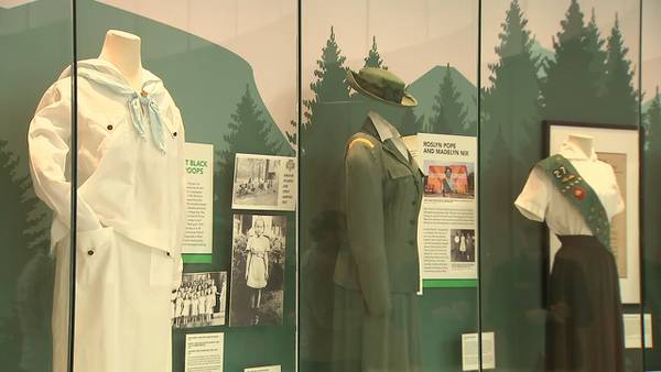 Girl Scouts of Greater Atlanta display celebrates 100 years of the organization’s history