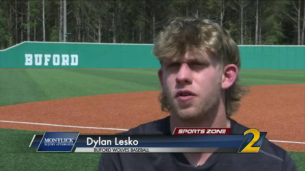 Buford's Dylan Lesko: Montlick Injury Attorneys Athlete of the Week