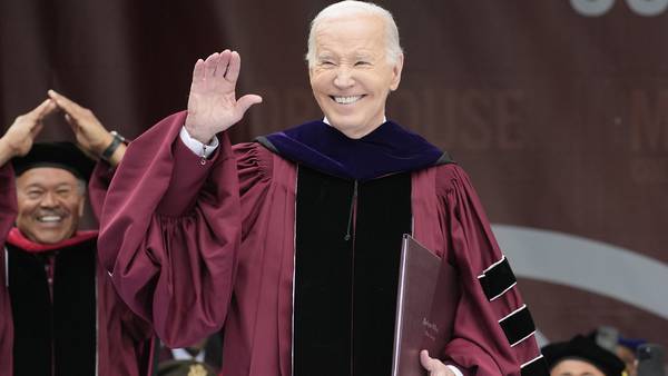 President Biden delivers commencement address at Morehouse College in Atlanta