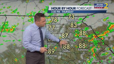 Still rain, still storms in forecast, but a little break from wet weather this afternoon