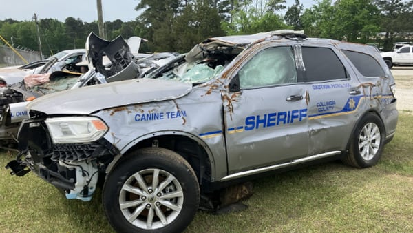 Coroner's van, wrecked patrol cruiser among items up for auction by south GA sheriff's office