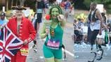PHOTOS: Top costumes, characters, heroes at the 2024 Peachtree Road Race