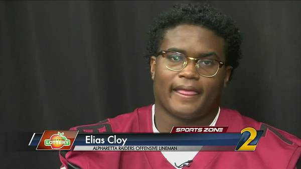 Alpharetta's Elias Cloy: Georgia Lottery Scholar Athlete