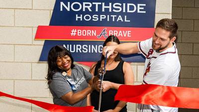 Braves, Northside Hospital unveil new lounge for mothers and infants at Truist Park