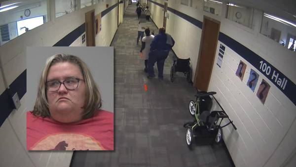 Surveillance video shows former Ga. high school staff member pushing student with special needs