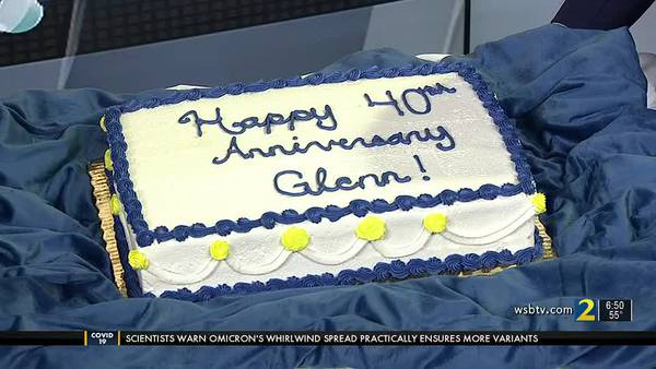 Glenn Burns celebrates 40 years at WSB-TV