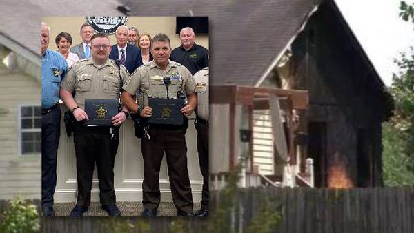 Deputies called ‘heroes’ for searching burning home for kids, mom they say attacked them