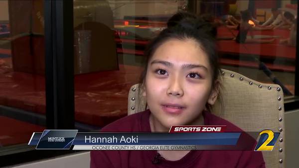 Oconee County's Hannah Aoki: Montlick Injury Attorneys Athlete of the Week