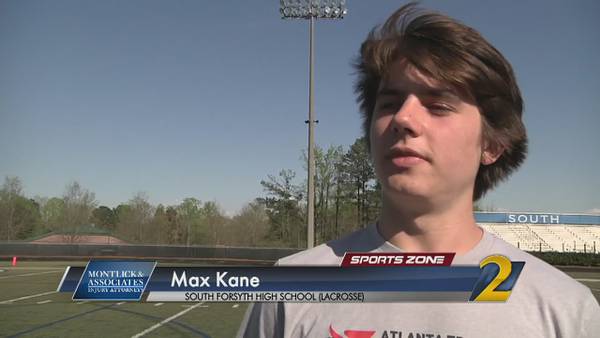 South Forsyth's Max Kane: Montlick & Associates Athlete of the Week