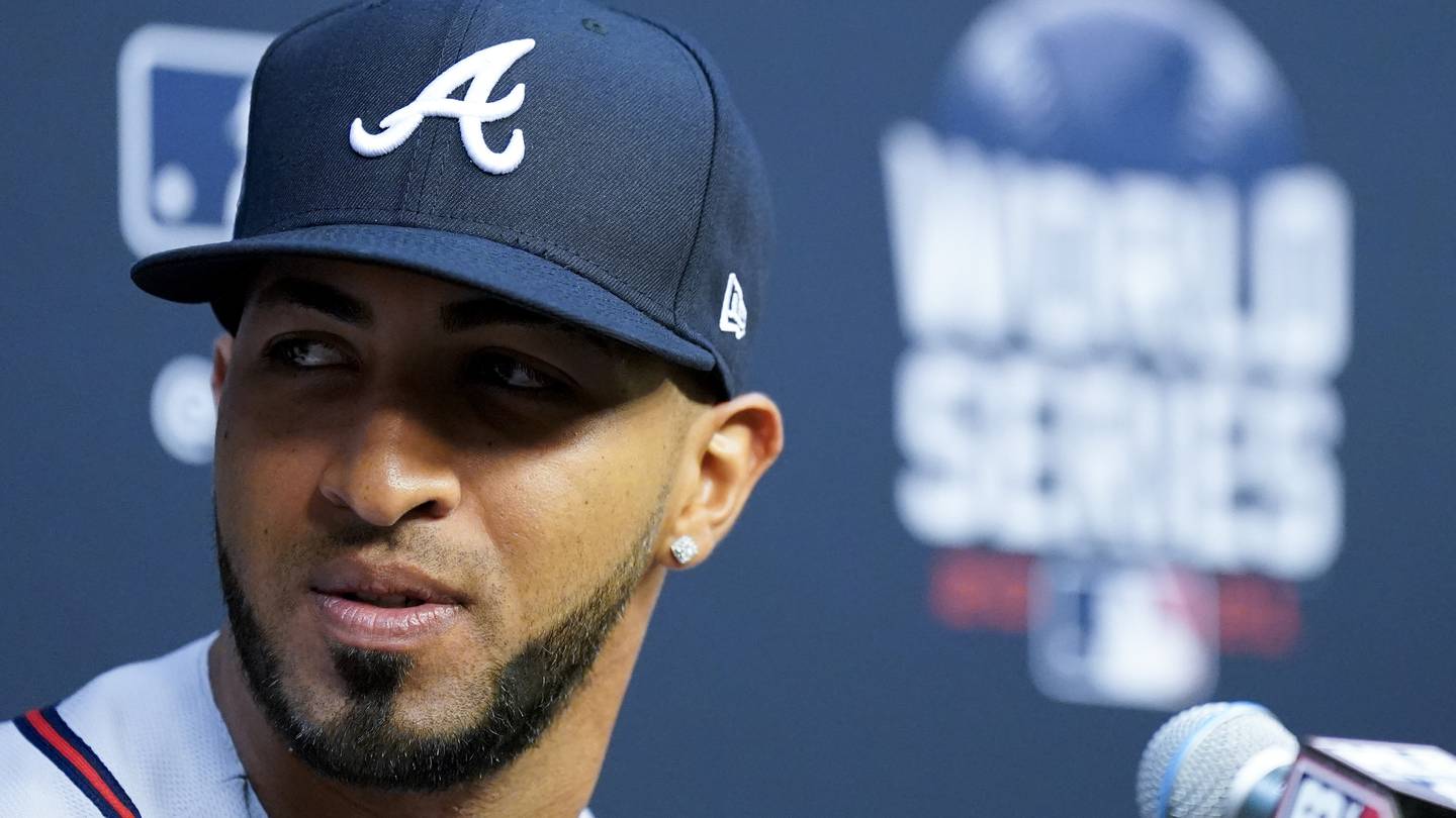 Eddie Rosario's parents says it's emotional to see their son win