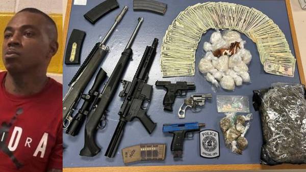 Lots of drugs and guns seized during raid at man’s west GA home