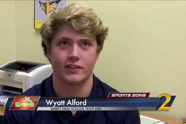 Marist's Wyatt Alford: Georgia Lottery Scholar Athlete